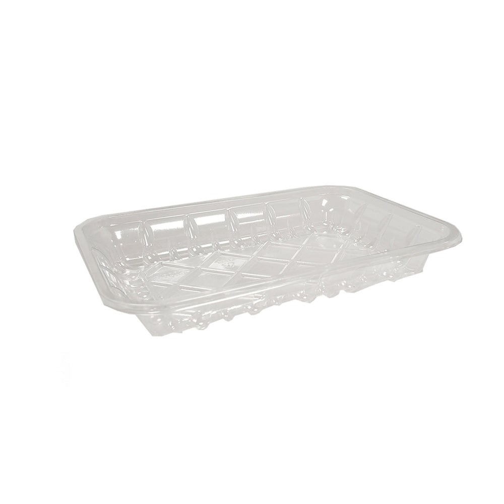 Clear PET food tray container
