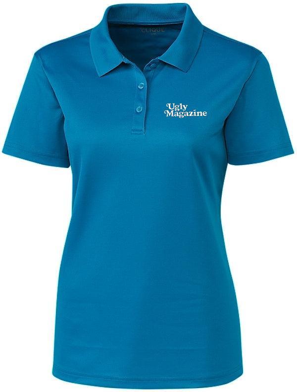 Custom embroidered cotton pique polo shirt workwear