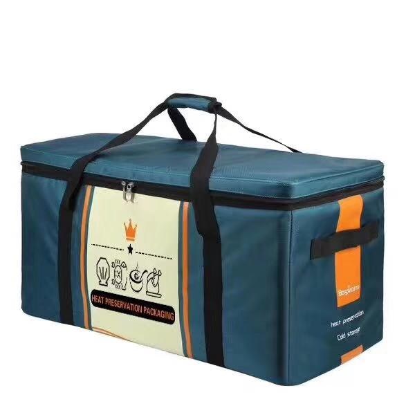 Large insulated thermal delivery bag
