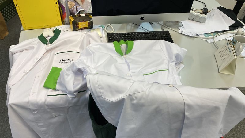 Professional polycotton uniform work shirts