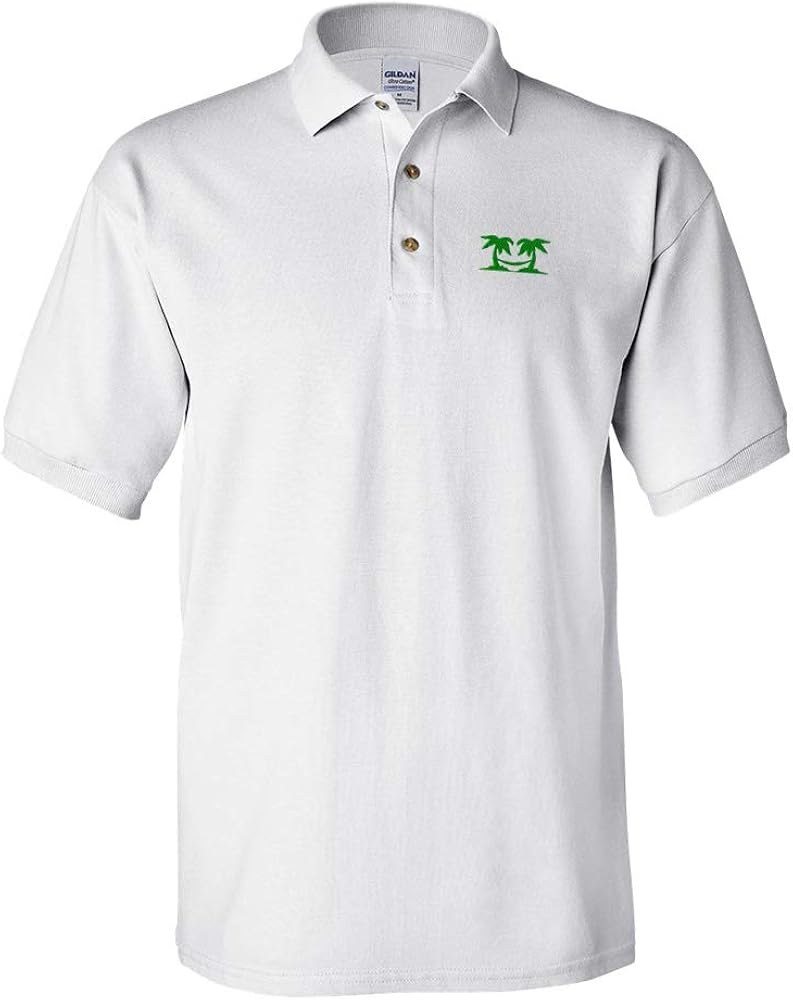 Custom embroidered cotton pique polo shirt workwear